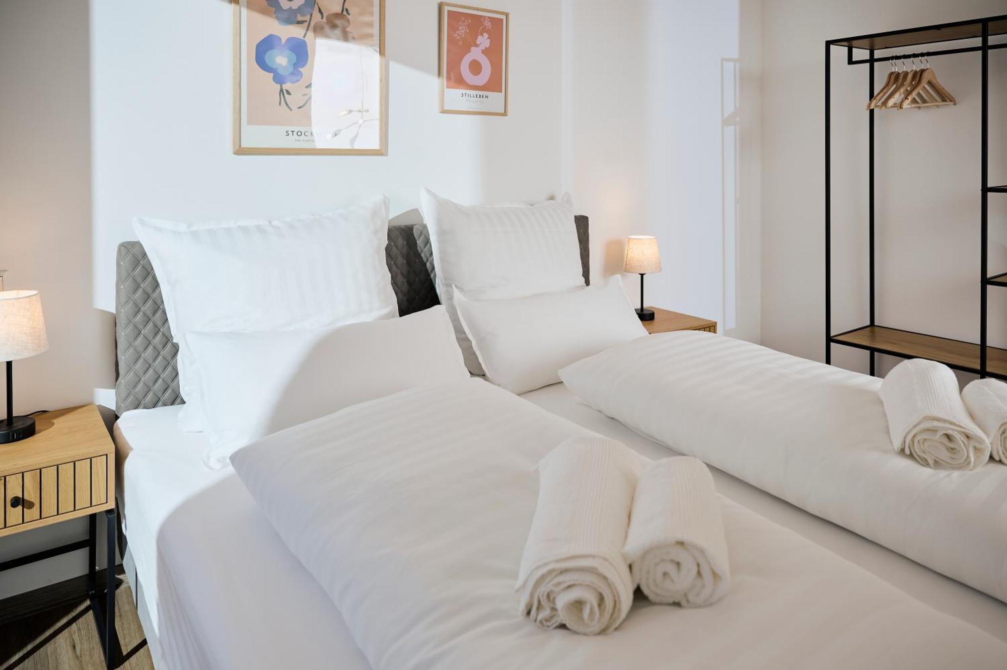 Moderne Apartments Mit Highspeed-Wlan Und Gratis-Tiefgarage Ihr Perfekter Rueckzugsort Nahe Dem Zentrum Und Der Therme I Barrierearm Бад-Киссинген Экстерьер фото