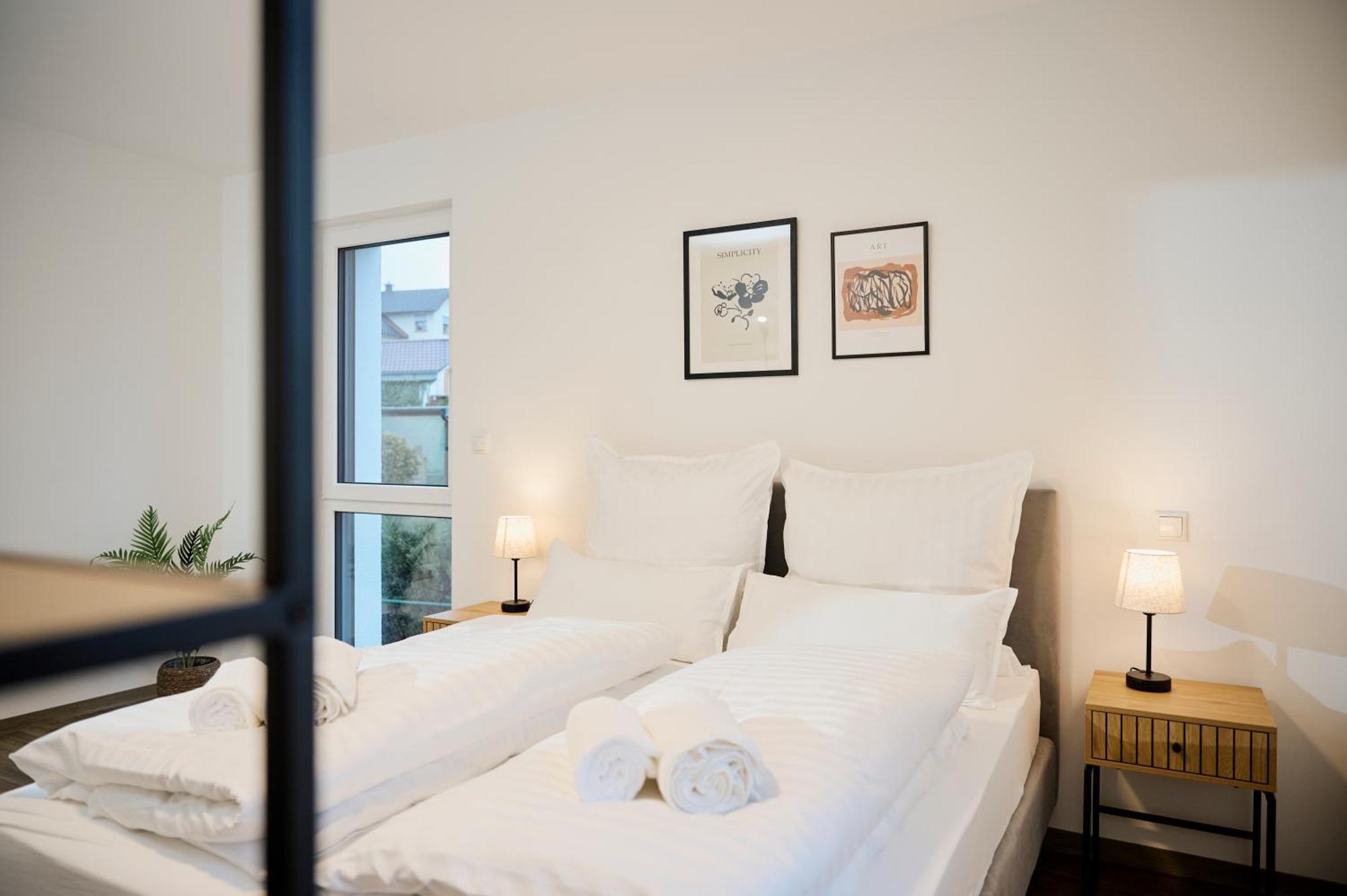 Moderne Apartments Mit Highspeed-Wlan Und Gratis-Tiefgarage Ihr Perfekter Rueckzugsort Nahe Dem Zentrum Und Der Therme I Barrierearm Бад-Киссинген Экстерьер фото