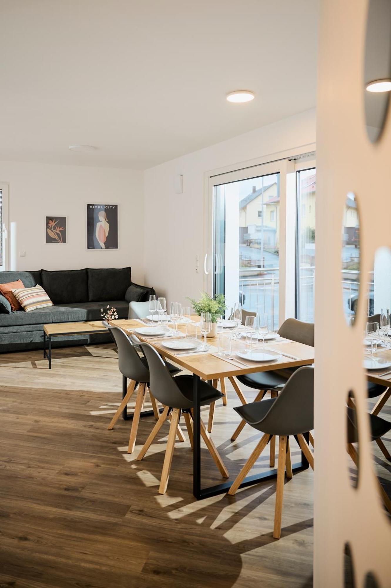 Moderne Apartments Mit Highspeed-Wlan Und Gratis-Tiefgarage Ihr Perfekter Rueckzugsort Nahe Dem Zentrum Und Der Therme I Barrierearm Бад-Киссинген Экстерьер фото
