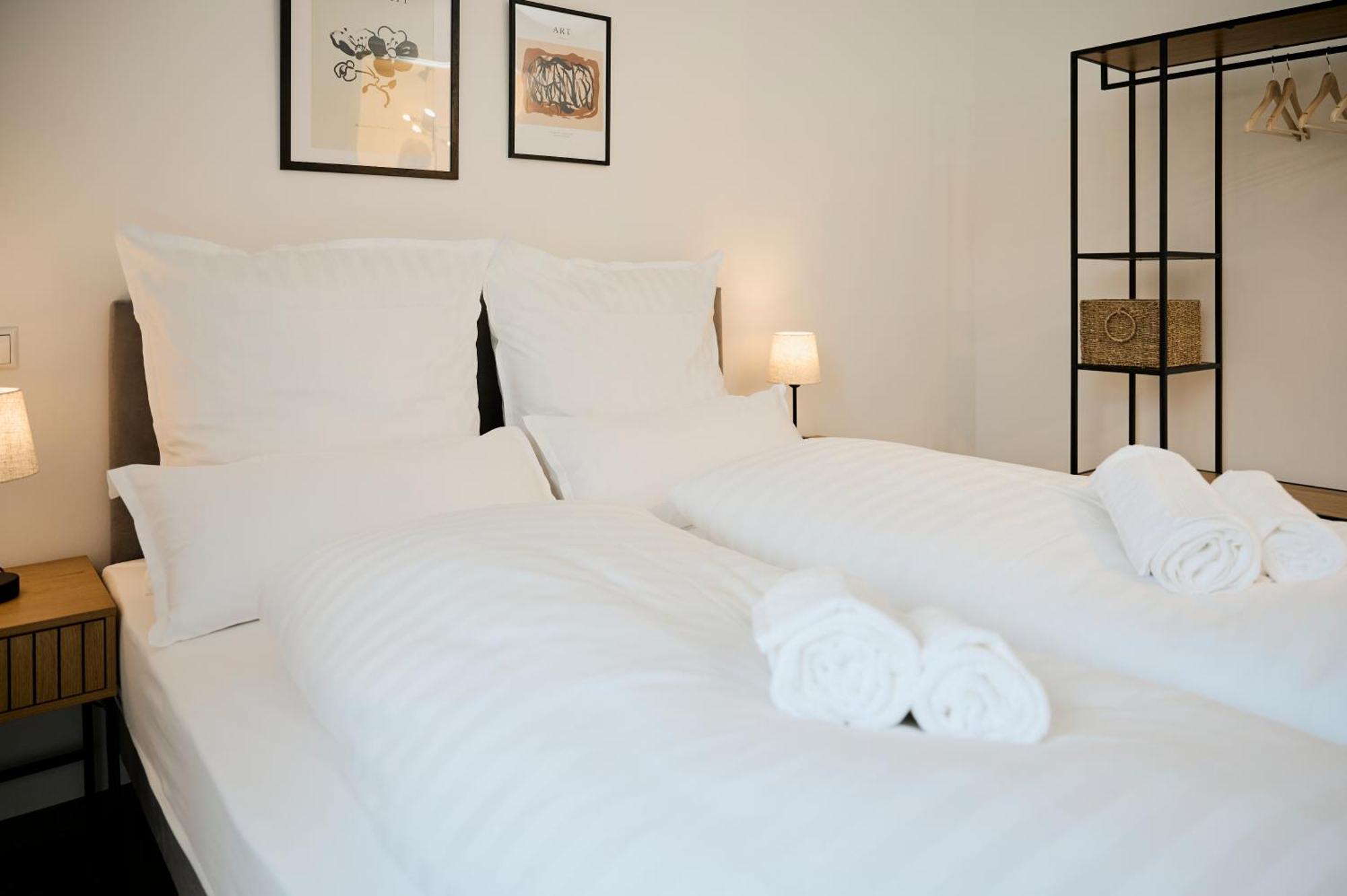 Moderne Apartments Mit Highspeed-Wlan Und Gratis-Tiefgarage Ihr Perfekter Rueckzugsort Nahe Dem Zentrum Und Der Therme I Barrierearm Бад-Киссинген Экстерьер фото