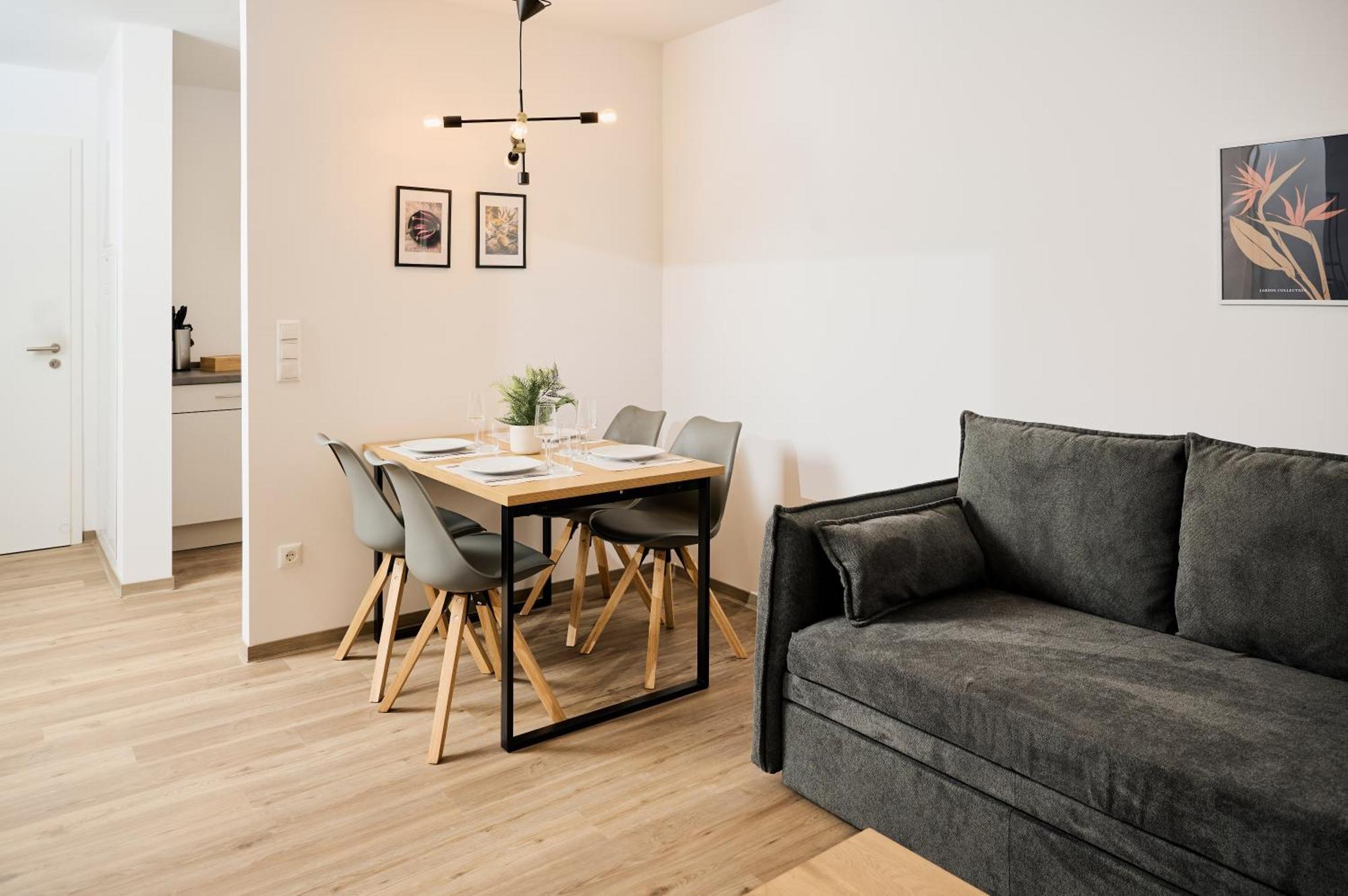 Moderne Apartments Mit Highspeed-Wlan Und Gratis-Tiefgarage Ihr Perfekter Rueckzugsort Nahe Dem Zentrum Und Der Therme I Barrierearm Бад-Киссинген Экстерьер фото