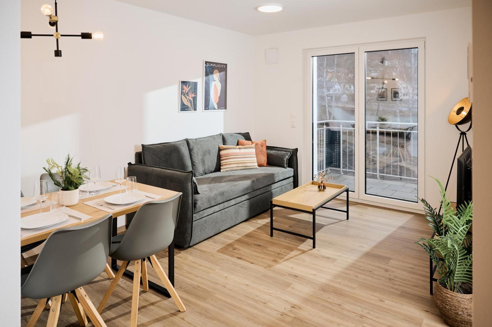 Moderne Apartments Mit Highspeed-Wlan Und Gratis-Tiefgarage Ihr Perfekter Rueckzugsort Nahe Dem Zentrum Und Der Therme I Barrierearm Бад-Киссинген Экстерьер фото