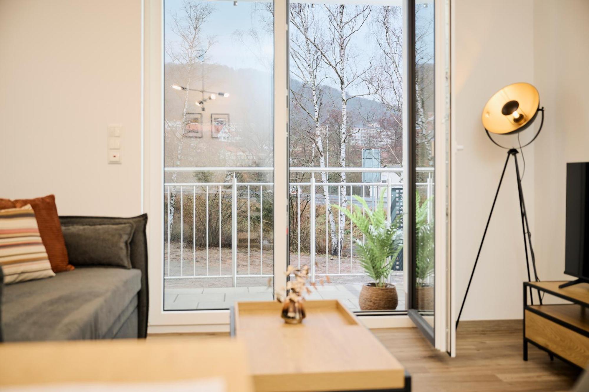 Moderne Apartments Mit Highspeed-Wlan Und Gratis-Tiefgarage Ihr Perfekter Rueckzugsort Nahe Dem Zentrum Und Der Therme I Barrierearm Бад-Киссинген Экстерьер фото